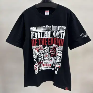 maximum the hormone 블랙 티셔츠 M