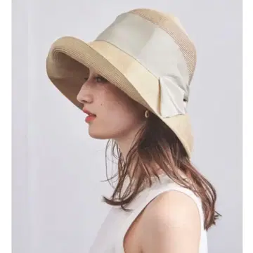 Athena New York 리본 포함 밀짚모자