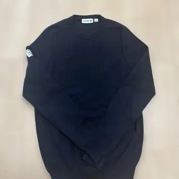 LACOSTE 네이비 리브 스웨터 FR 3