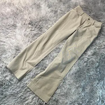 UNIQLO 유니클로 스트레치 스트레이트 팬츠 베이지 여성용 64