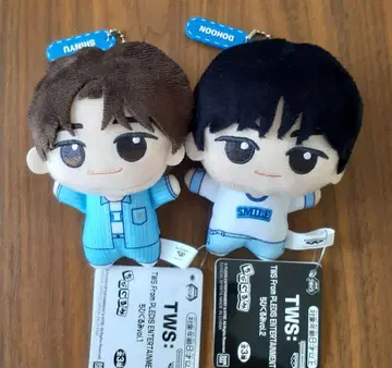 TWS SD 인형 신유 도훈 2세트 남코 한정판 봉제 인형
