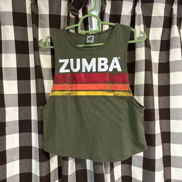 ZUMBA 정품 슬리브리스 티셔츠