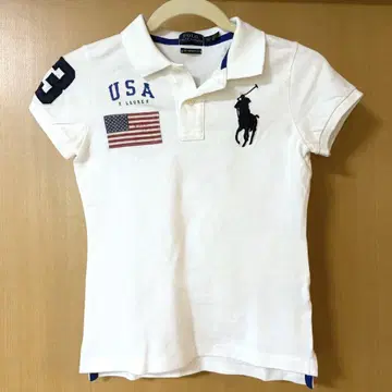 Polo Ralph Lauren 호스 빅 로고 피케 셔츠 XS
