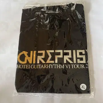 미개봉품 HOTEI GUITAR RHYTHM VI TOUR XL 티셔츠