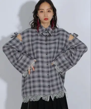 HARE (하레) BIG 체크 셔츠