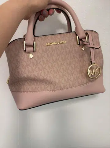 MICHAEL KORS 핑크 핸드백