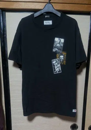 kidill 키딜 EDWIN 콜라보 모나리자 티셔츠