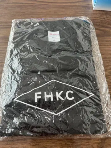 타카하시 후미야 FHKC 로고 티셔츠 XL 블랙