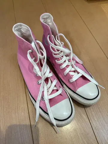 converse 스니커즈 올스타 US 핑크 하이컷 24.5