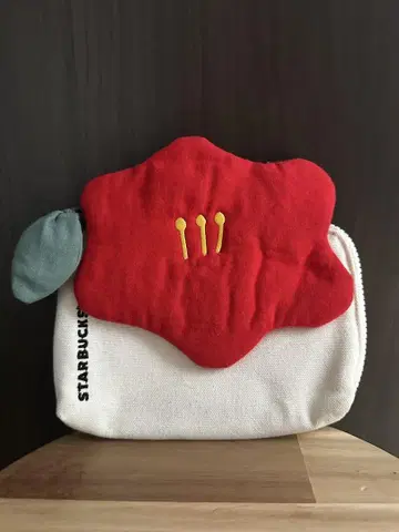 스타벅스 제주도 한정 동백 파우치 미사용 스벅 Starbucks