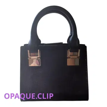 [새상품] OPAQUE.CLIP 미니 핸드백 블랙 데이트 세레모니