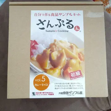 식품 샘플 핸드메이드 키트 카레라이스