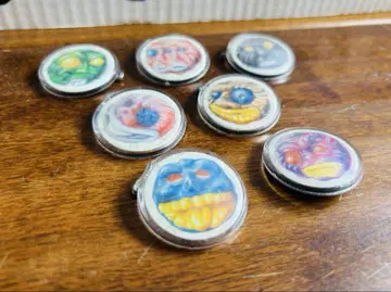 80년대 호러볼 핀 배지 x 7 메이지 MADBALLS 머드볼 당시