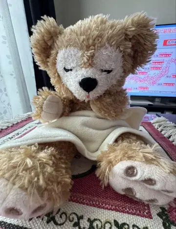 더피 잠자는 봉제 인형