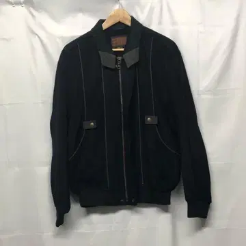 블루종 vintage club 구제 의류 블랙 블랙 L 패턴