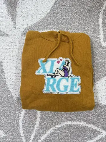 XLARGE 니트 후드티