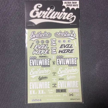 미니 사륜구동 Evilwire 이블와이어 스티커 2
