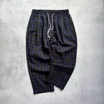 flatlux linen pajamas slacks black watch