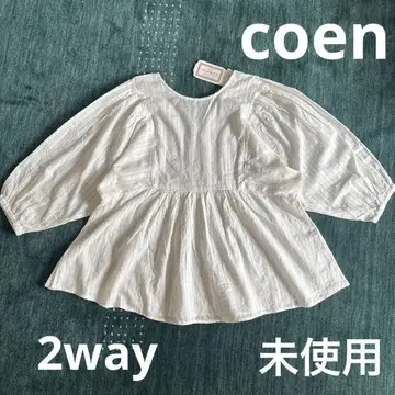 coen MARKET 2way 인도 면 튜닉 미사용