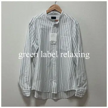 green label relaxing 스트라이프 긴팔 셔츠 [ M ]