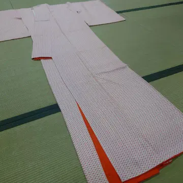 맞춤 코몬 순수 실크 이중 기모노 미사용 홑옷 부착 창작품