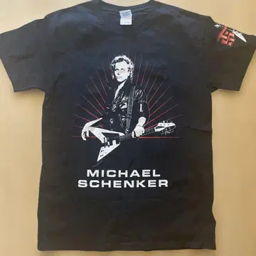 Michael Schenker 티셔츠 M 사이즈 블랙