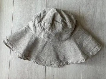 fog linen work 린넨 넓은 챙 햇
