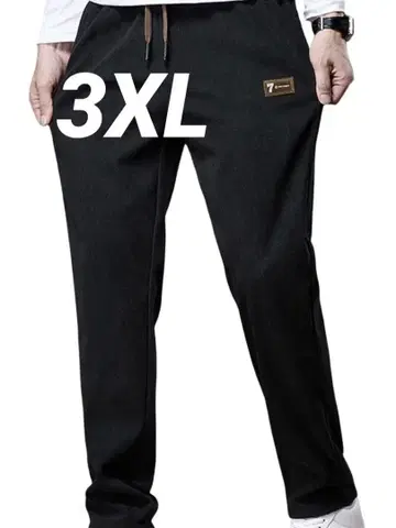 남성용 코듀로이 팬츠 3XL 스트레치 미사용 허리밴딩