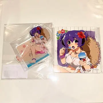 쓰르라미 울 적에 졸 web 복권 아크릴 스탠드 코스터 하뉴