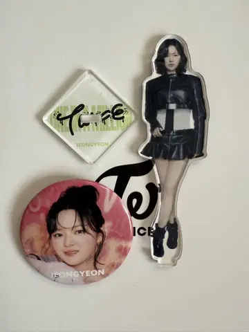 TWICE this is for 아크릴 스탠드 캔뱃지 캔배지