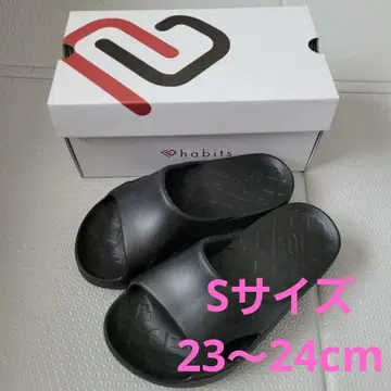 [새상품 박스 포함] 비메이크 샌들 리커버리 샌들 블랙 S 사이즈