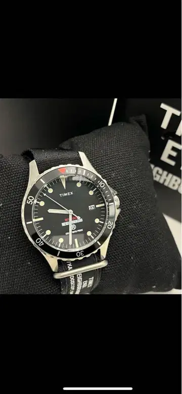 TIMEX NEIGHBORHOOD 콜라보 작동품