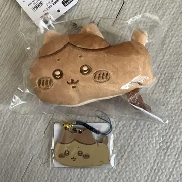 치이카와 야키 마스코트 방울 키링 하치와레