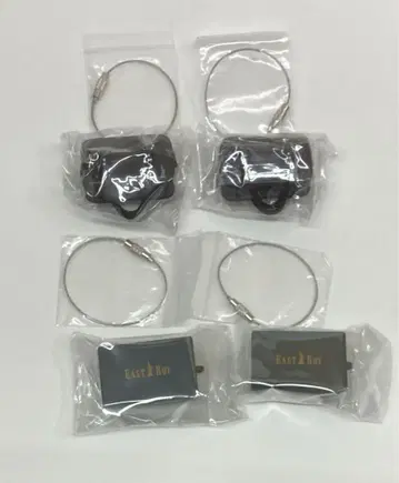 미니 인조 가죽 백 & 로퍼 키링 4종 세트 33250801J15S