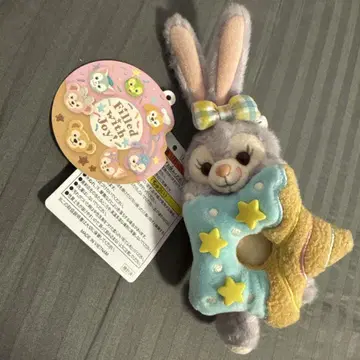 20주년 스텔라루 인형 배지 도쿄 디즈니씨 더피&프렌즈
