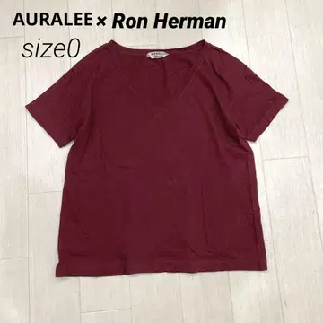 AURALEE x Ron Herman 오라리 x 론 허먼 티셔츠