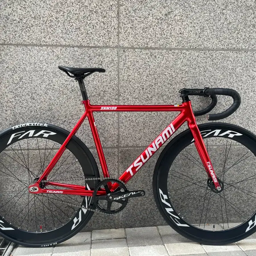 Tsunami SNM100 Red Wine Fixie, flawless, new! #쓰나미,#snm100