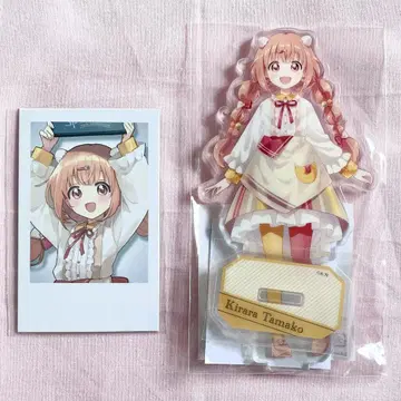 니지산지 키라 타마코 Welcome Goods 아크릴 스탠드 폴라로이드