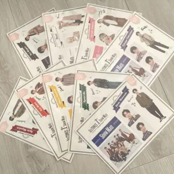 SnowMan 1st anniversary 스티커
