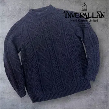 미품 INVERALLAN 1A 모크넥 니트 사이즈 38/M 상당 구형