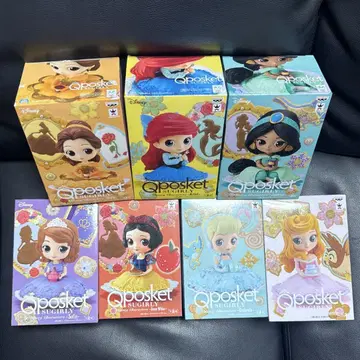 Qposket 디즈니 프린세스 피규어