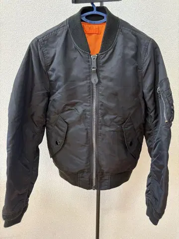 G1152 Alpha Industries MA-1 블랙 S 사이즈 아우터