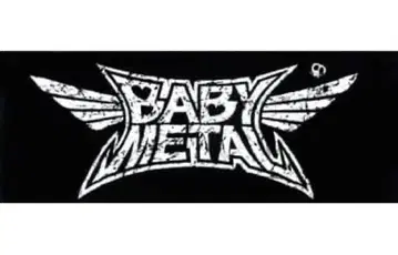 미개봉 BABYMETAL 크러쉬 로고 페이스 타월 공식 타월