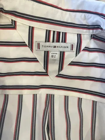 TOMMY HILFIGER 스트라이프 긴팔 셔츠