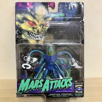 MARS ATTACKS 둠 트루퍼 액션 피규어 아메리칸 코믹스