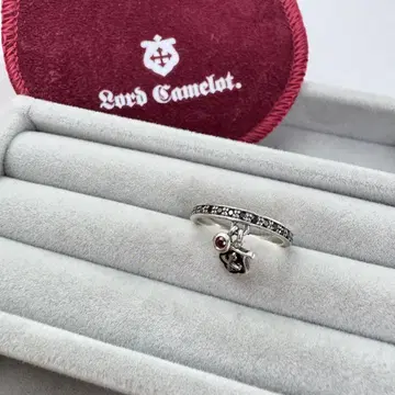 [보관 주머니 포함] LORD CAMELOT 실버 반지 11호 컬러 스톤