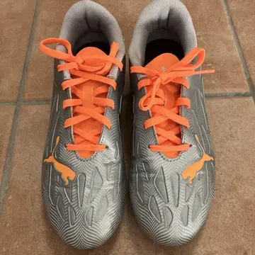 Puma Ultra 축구화 실버/오렌지 23.5cm