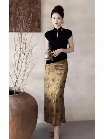 차이나풍 셋업 택 포함 새 상품 1
