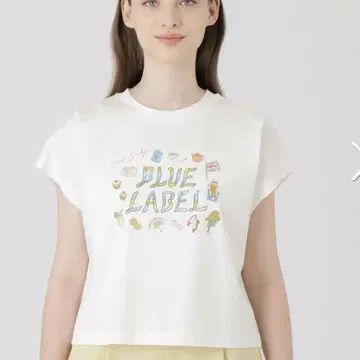 블루 라벨 티셔츠