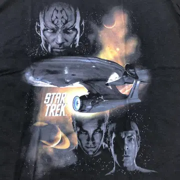 스타트렉 티셔츠 L/STAR TREK 우주대작전